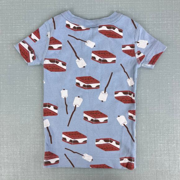 Hanna Andersson S'mores Short John Pajamas 80 cm 18-24 Months - Picture 5 of 7